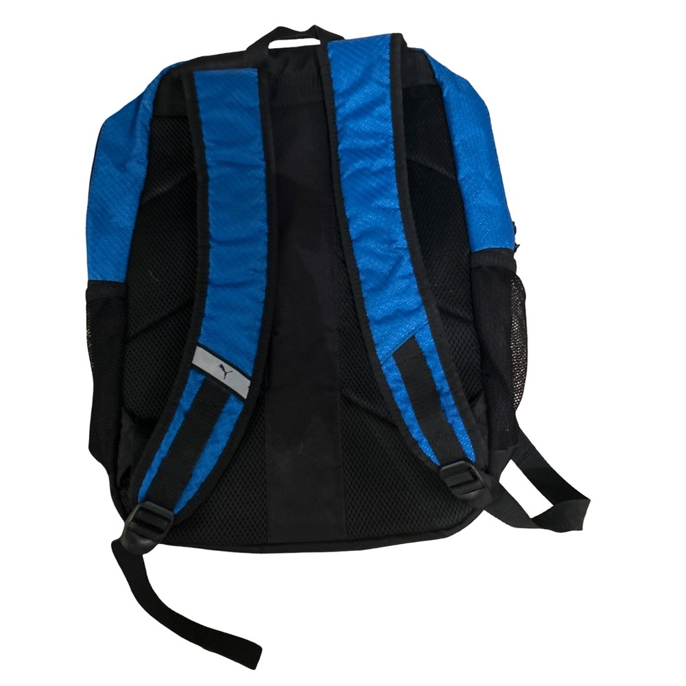 Puma Apex Backpack Blue Black School Travel Sports Gym Bag Rucksack Laptop S - Picture 4 of 7